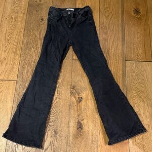 Garage Denim Black Flare Pants